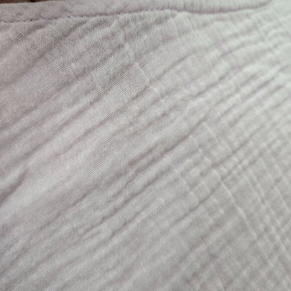 Stark X Bubble Blouse Womens Large Lilac Purple Gauzy Dolman Sleeve Festival - Picture 7 of 12